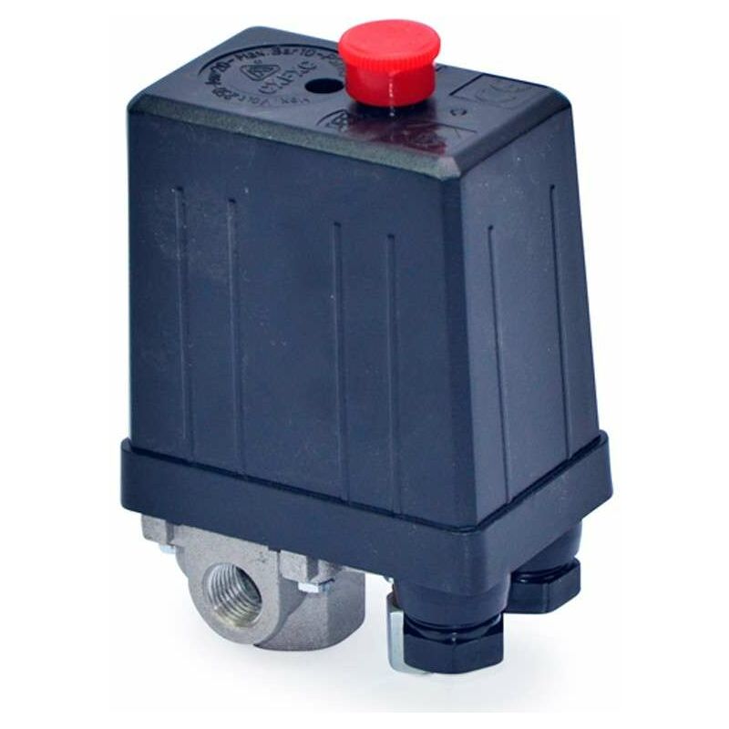 Compresor de aire 220V/380V 90-120 Psi con válvula de control del  interruptor de presión Regulador de alivio del colector con manómetro