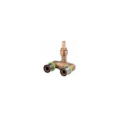 PRESS - ARCO valve encastrée multicouche en "u" Dimensions : Ø25x2,5 mm