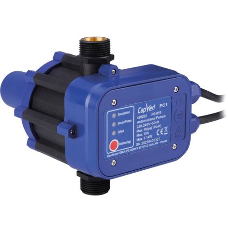 Press control pompe d'arrosage - CAP VERT