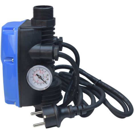 PRESS CONTROL PRESSOSTATO SKD-5 POMPA ACQUA REGOLATORE PRESSIONE DOMESTICA AUTOCLAVE ELETTROPOMPA 230V CAVO 1,35m SCHUKO
