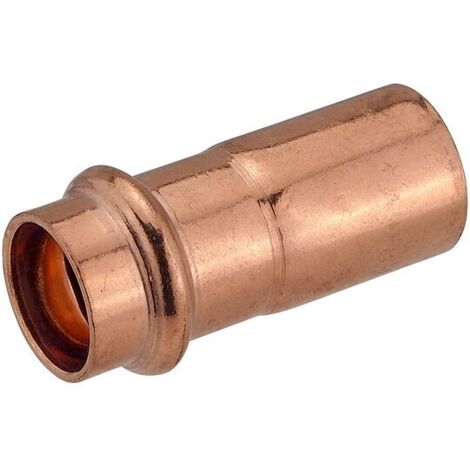 Press-Reduzierstück 18 x 15 mm - Innen x Außen - für Kupferrohre - DVGW-zertifiziert - für V- & M-Kontur