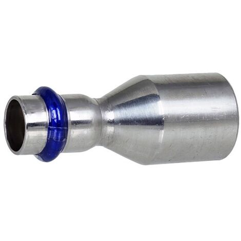 Press-Reduzierstück 28 x 22 mm - für Edelstahlrohre - DVGW-zertifiziert - für V-Kontur