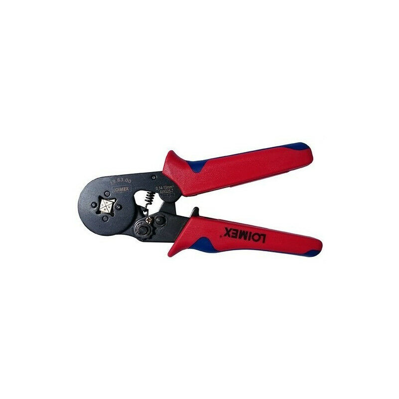 Presa cavo a cricchetto 0,5-6mm² pressione Loimex