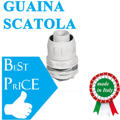 Pressacavo elettrocanali ecgx20-21 metrico IP65