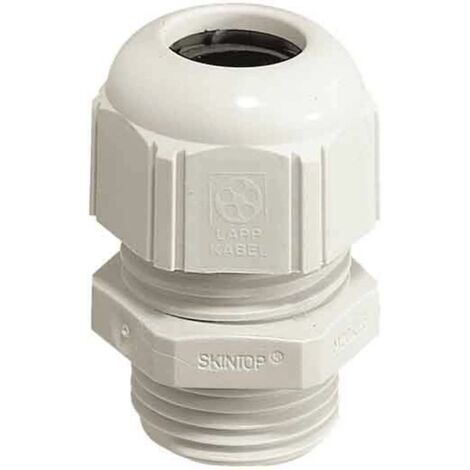 Pressacavo filettato M20 Poliammide Grigio (RAL 7035)