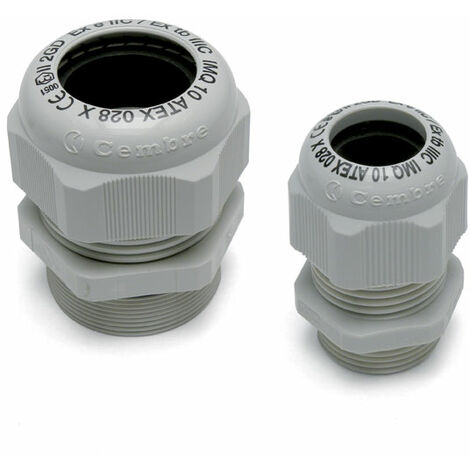 Pressacavo Maxiblock ATEX PA6.6 IP65 PG21, grigio  CEM4900.21