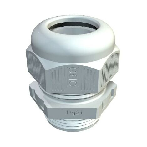 Pressacavo PG9 grigio chiaro 7035 OBO2024713 IP68 per piccoli diametri cavo