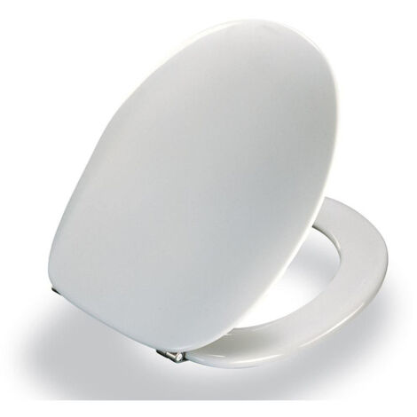 Pressalit 2000 abattant WC et charnière inox universelle blanche