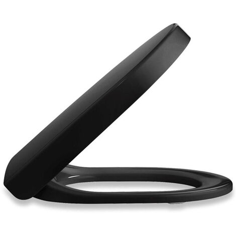 Pressalit 3 abattant WC softclose noir
