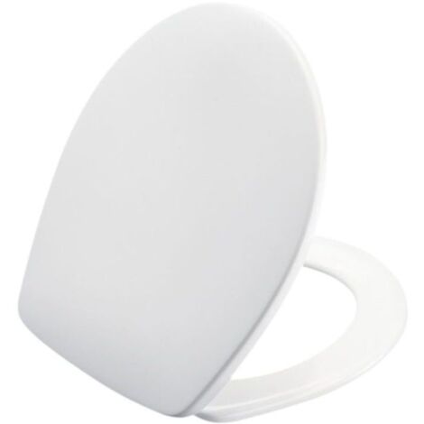 Pressalit 3000 abattant WC avec charnière inox universelle UN3 blanc