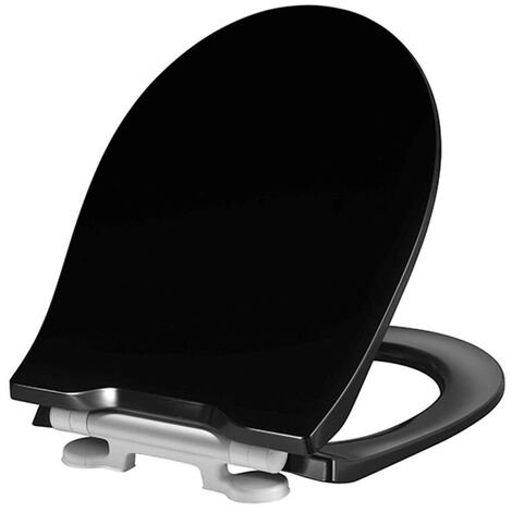 Pressalit Projecta solid pro polygiene abattant WC avec couvercle softclose noir