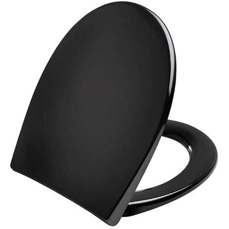 Pressalit Scandinavia Plus lunette de toilette avec fermeture amortie noir