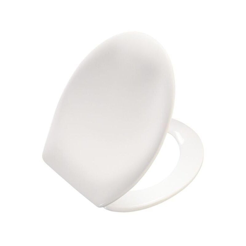 Pressalit - Scandinavia wc siège 75000UN3999 blanc, acier inoxydable