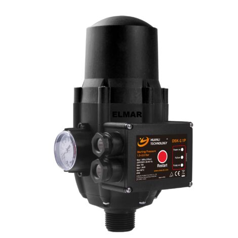 Presscontrol DSK-2.1P Pressione Avvio Regolabile 1,5 - 3 Bar Pressoflussostato pressostato