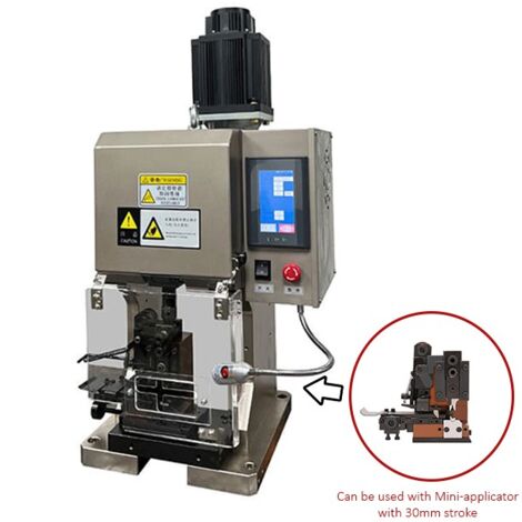 Presse 8.0T pour sertissage avec mini-applicateurs course 30mm