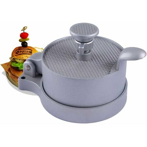 Presse à Burger Steak Haché, Kit de Moule à Hamburger anti-adhésif avec - Burger Patty Maker pour Griller au Barbecue, Galettes, Boulettes de Viande, BBQ