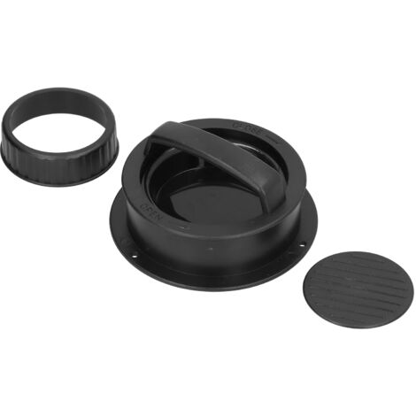 Presse à Hamburger Antiadhésive Rond - Moule à Steaks Hachés pour BBQ et Cuisine - Noir