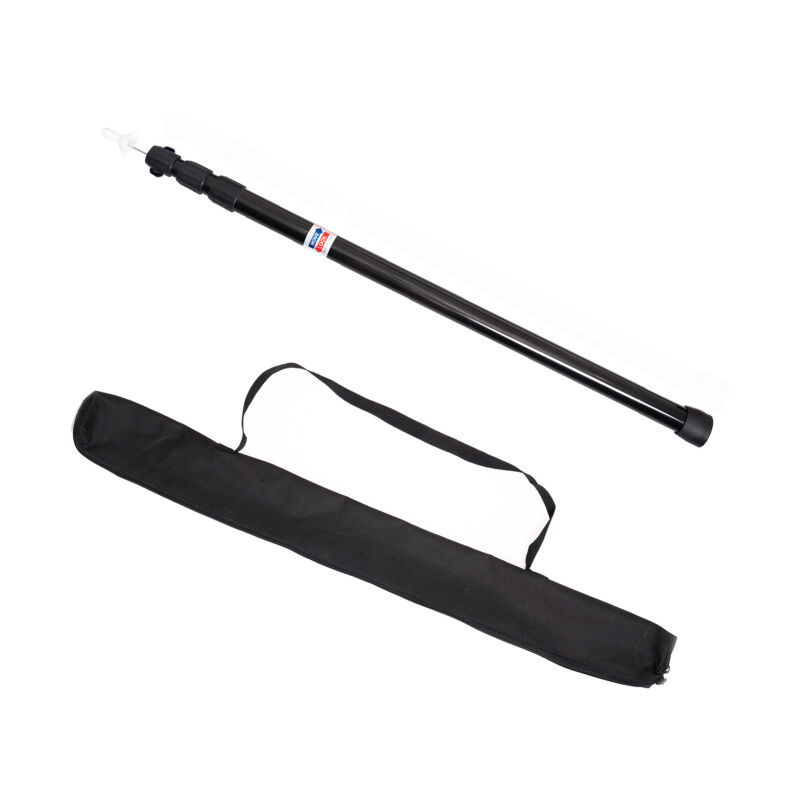 LIFCAUSAL Poteaux de Tente en Alliage d'Aluminium Renforcé Réglables Tiges de Support Polyvalentes pour Abri Plage, Bâche et Auvent