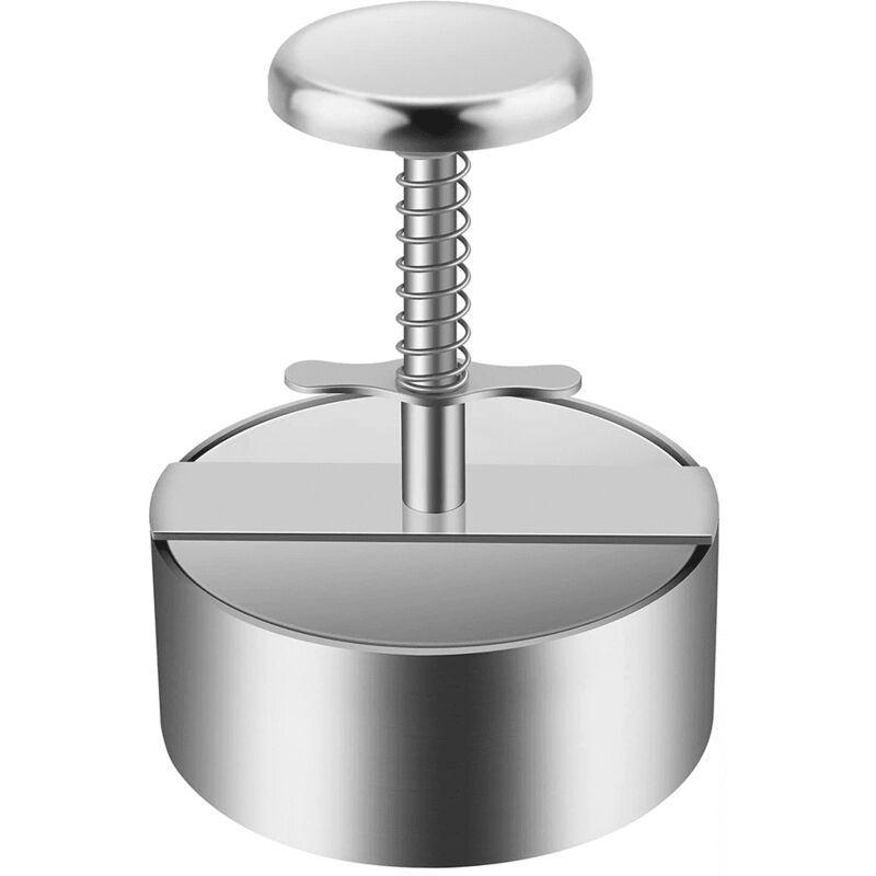 Feiyue - Presse à hamburger réglable, moules antiadhésifs pour hamburgers, bœuf, légumes, cuisson