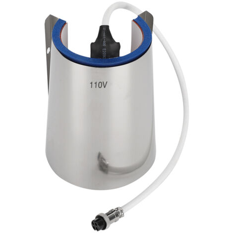 Presse à Mug Souple Réglable en Épaisseur - Accessoire Durable pour Machine de Pressage Thermique 110V 17oz