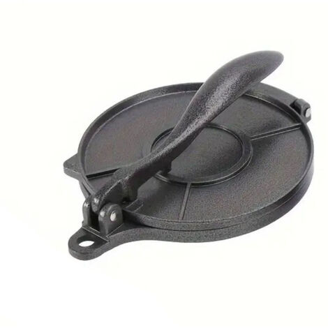 Presse à raviolis, en alliage d'aluminium, à main, presse à pâtes mexicaines, machine manuelle pour façonner la pâte à maïs, presse à crêpes 16 cm