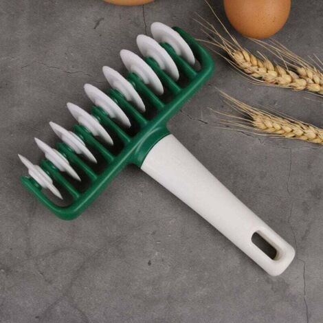 Presse à Rouleaux de Grille de pates Manuelle Multifonction, Noodles Cutter Roller Dough Cutter Plastic Pasta Maker Pates moules Outil de Cuisine(2)-Fei Yu