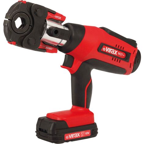 Presse à sertir 18V Viper M21+ avec inserts TH 16/20/26 - 253511 - Virax