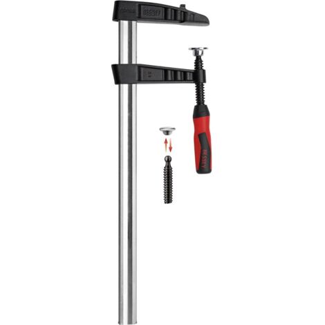 Bessey - Presse à vis en fonte malléable avec poignée bi-matière TGK 600/120 - TGK60-2K