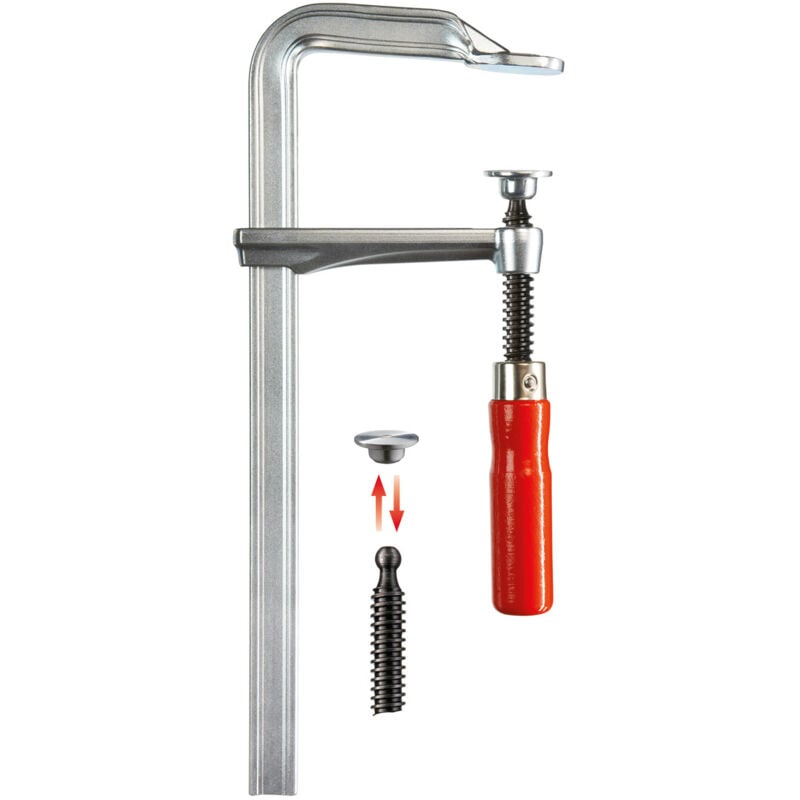 Bessey - Presse gz avec poignée en bois 200mm gz 200/100