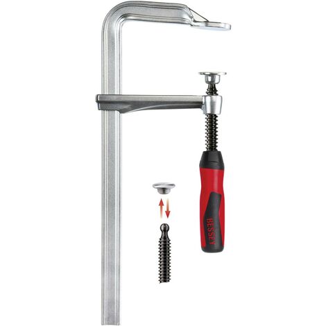 Presse à vis tout acier GZ-2K 100/60 Bessey GZ10-2K Envergure max.:100 mm Mesures d'empattement:60 mm X14704