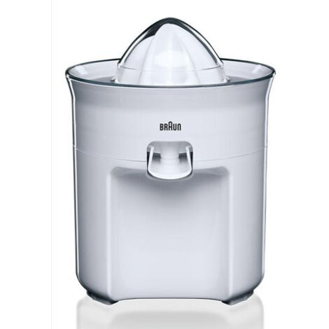 Presse Agrume Electrique BRAUN CJ3050WH - 60W - Blanc - Bec anti-goutte