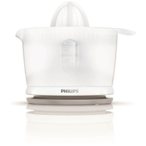 Presse Agrume Electrique Presse-agrumes - PHILIPS - Daily HR2738/00 - Entierement démontable - Capacité 0,5L - Design Compact - Blanc