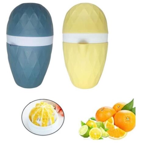 Presse agrume manuel,presse-fruit manuel à double usage,avec récipient,outil de faire de jus d'orange,pour magasin de boissons,bar
