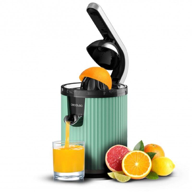 Cecotec - Presse-agrumes avec bras levier Xqueeze RetroJuice 600 Green