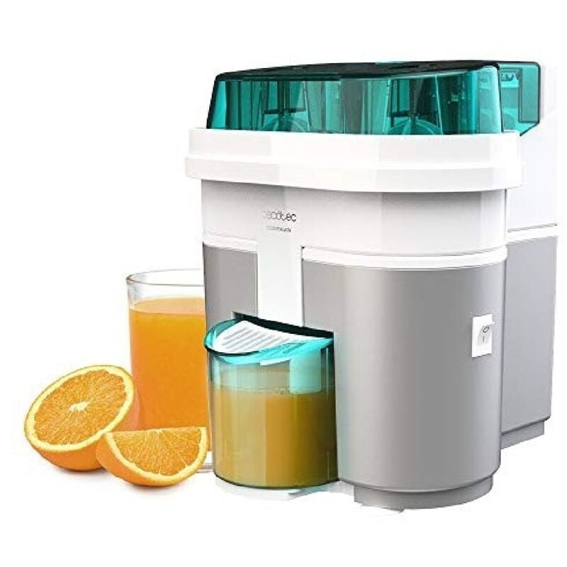 Cecotec - Presse-agrumes électrique EssentialVita Twice White