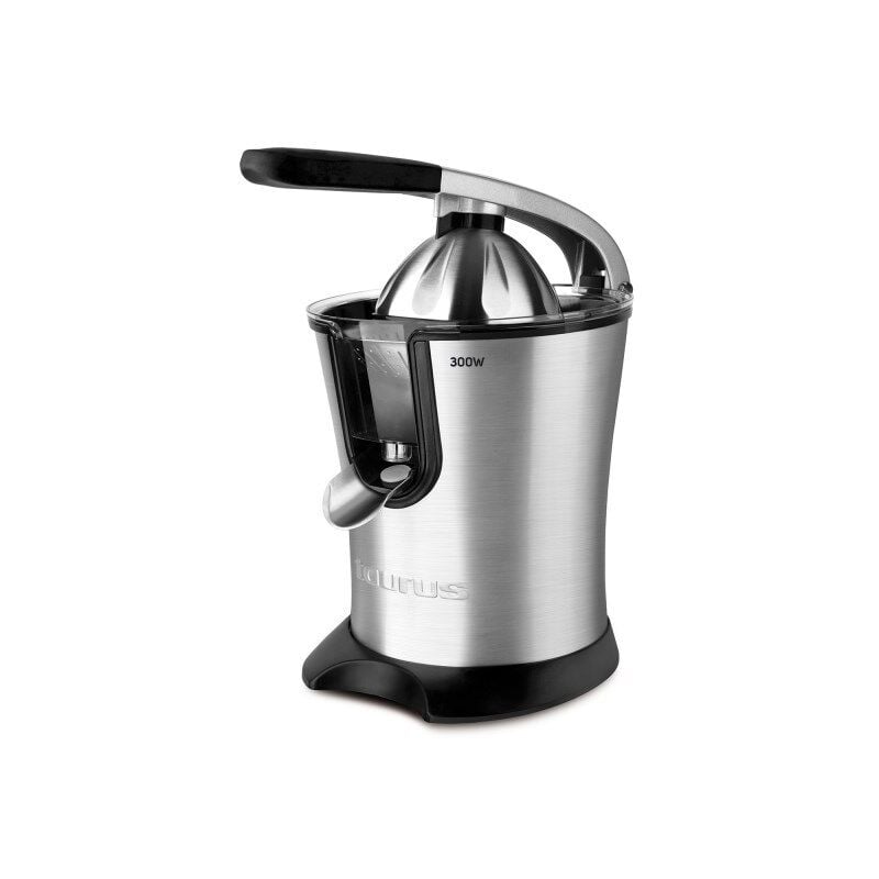 Taurus - Presse-agrumes Citrus Orange Juicer Legend 300W Stainless Steel Legend Continuous Versing with Lever + 650mL Reservoir - Double system