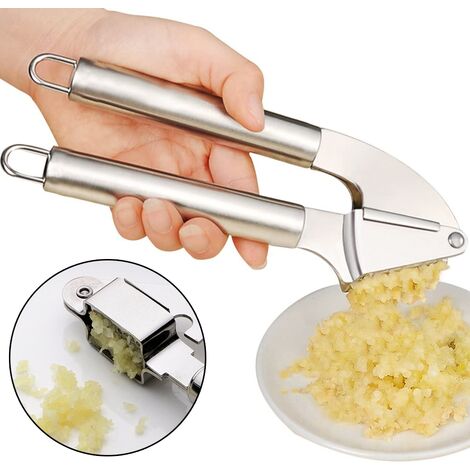 Presse-Ail Multifonction En Acier Inoxydable Presse-Ail Multifonction Moulin À Ail Gadgets De Cuisine