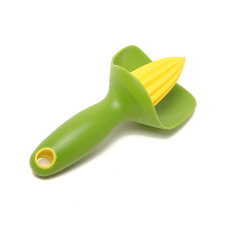 Presse-citron ergonomique, mini Presse Agrume manuelle avec Filtre à Pépins pour outils de cuisine ménagers pour Citron, Orange, Ou Autres Fruits(vert)