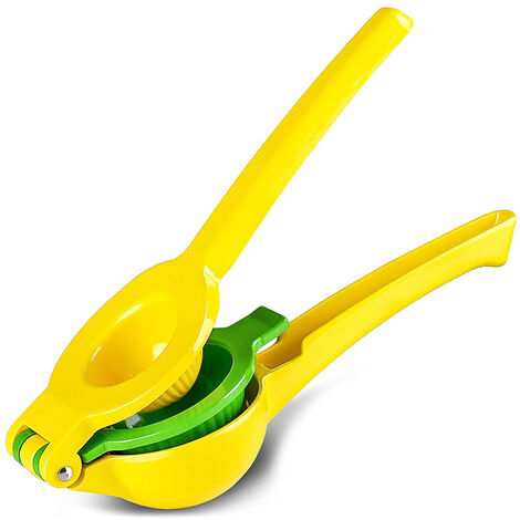 Presse-citron – Presse-agrumes 2 en 1 facile à presser et presse-agrumes – Presse-agrumes manuel pour obtenir chaque dernière goutte de jus.