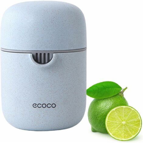 Presse-citron Simple Manuel Agrumes Orange Juicer Petit Portable Lime Juicer Cup avec Deux Modes D'utilisation pour Différents Fruits