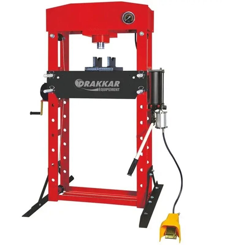 Presse d'atelier manuelle et pneumatique 50T DRAKKAR