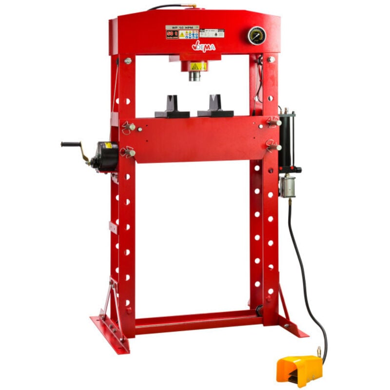 Dema - Presse d'atelier hydraulique 50 Tonnes - wp 50 hm - avec manomètre