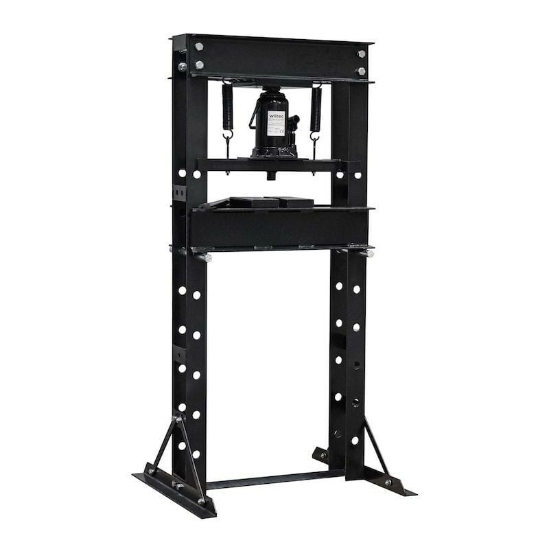 Presse d'atelier hydraulique de 30 tonnes Noire - Noir