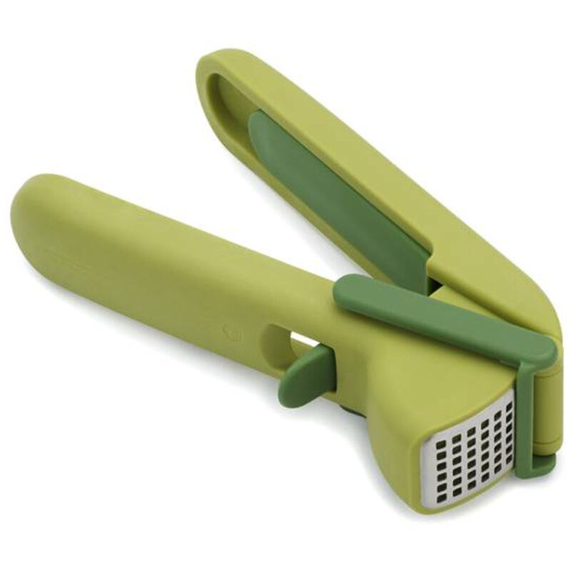 Joseph Joseph Presse De Knoblauch Joseph Duo - Ergonomisches Design Mit Einfachem Druck De Mechanismus, Integrierte Reinigungsklinge, Tool De Reinigungswerkzeug