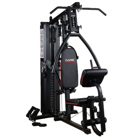 Presse de musculation pour entraînement complet – Structure en acier renforcé – Câbles haute résistance – 257