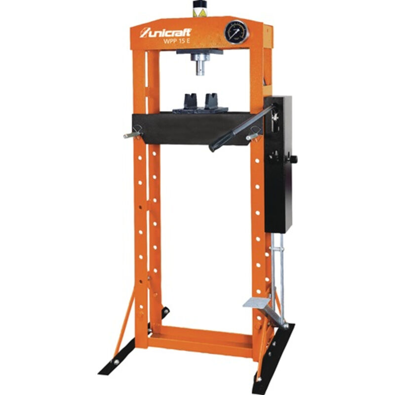 Presse d'atelier wpp 15 e 15 t 160mm min:173/max:985mm - 6300016 - Unicraft