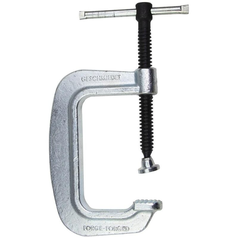 Finish - Presse en c forgée avec vis - 60 mm - dolex