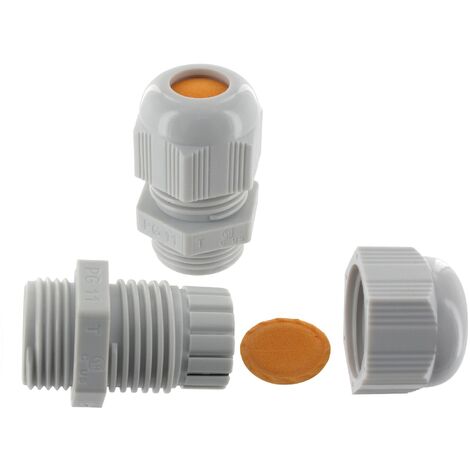 presse étoupe - en polyamide - pg48 - gris - blm distribution 108482
