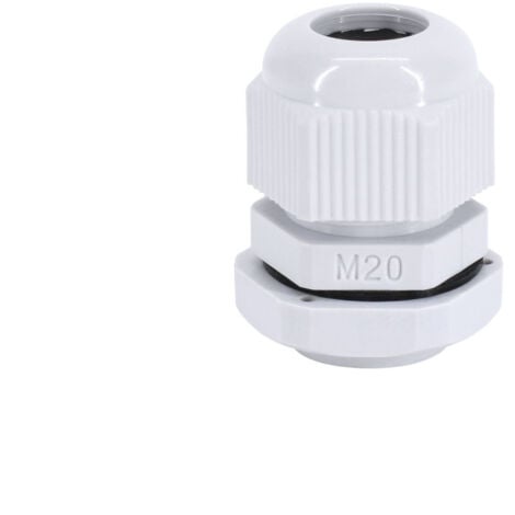 BEMKO Presse-étoupe gris M20 - IP68 - Plastique - Plage de températures -40°C/+85°C