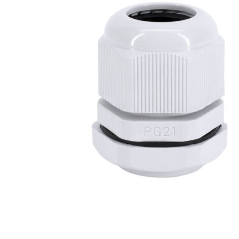 BEMKO Presse-étoupe gris PG-21 - IP68 - Plastique - Résistant aux températures extrêmes